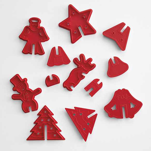3D Christmas Cookie Cutters