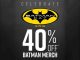 40% Off Batman Merchandise at Hot Topic.