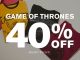40% Off Game of Thrones at BoxLunch