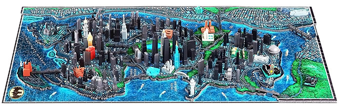 4D Cityscape Batman Gotham City Puzzle