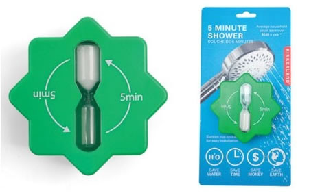 5 Minute Hourglass Shower Timer