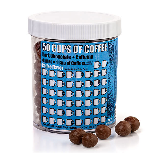 50 Cups of Coffee Caffeinated Candy