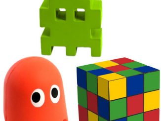 80's Stressballs - Pacman, Space Invaders, Rubik's Cube