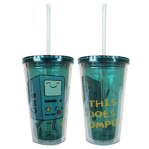 Adventure Time BMO Compute Acrylic 16 oz. Travel Cup