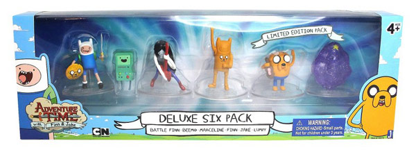 Adventure Time Deluxe Action Figure 6 Pack