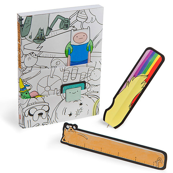 Adventure Time Notebook and Accessory Set
