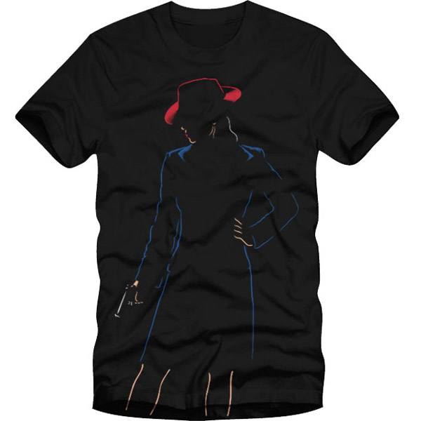 Agent Carter Silhouette T-Shirt