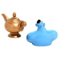 Aladdin Genie Magic Lamp Ceramic Salt Pepper Set