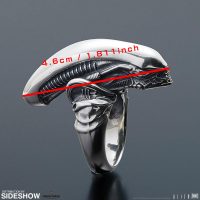 Alien Big Chap Silver Ring Size
