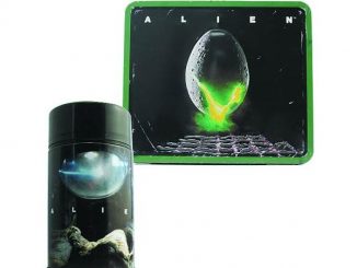 Alien Egg Distressed Lunch Box With Thermos