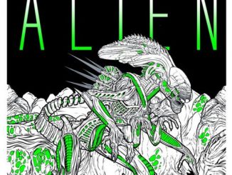 Alien The Coloring Paperback Book