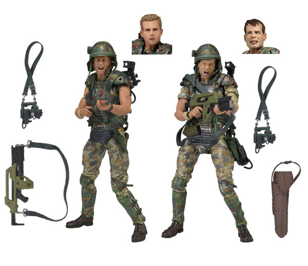 Aliens 7” Scale Action Figures Colonial Marines 30th Anniversary 2-Pack 