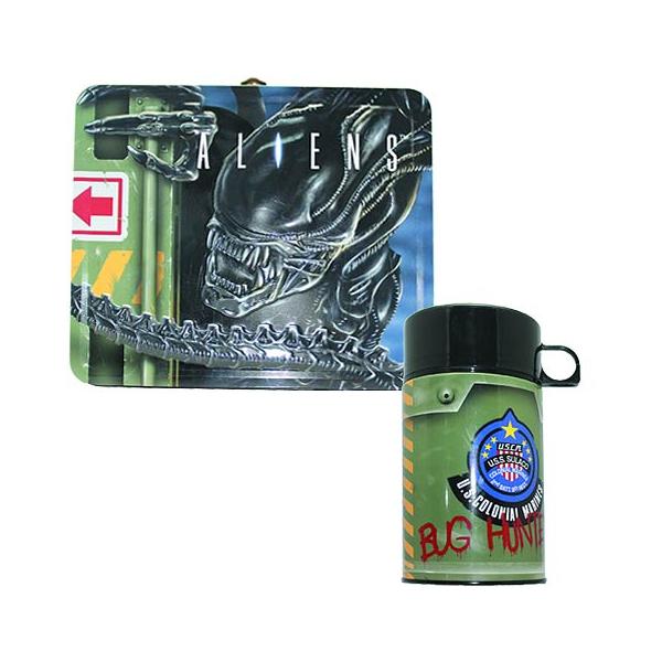 Aliens Lunch Box With Thermos