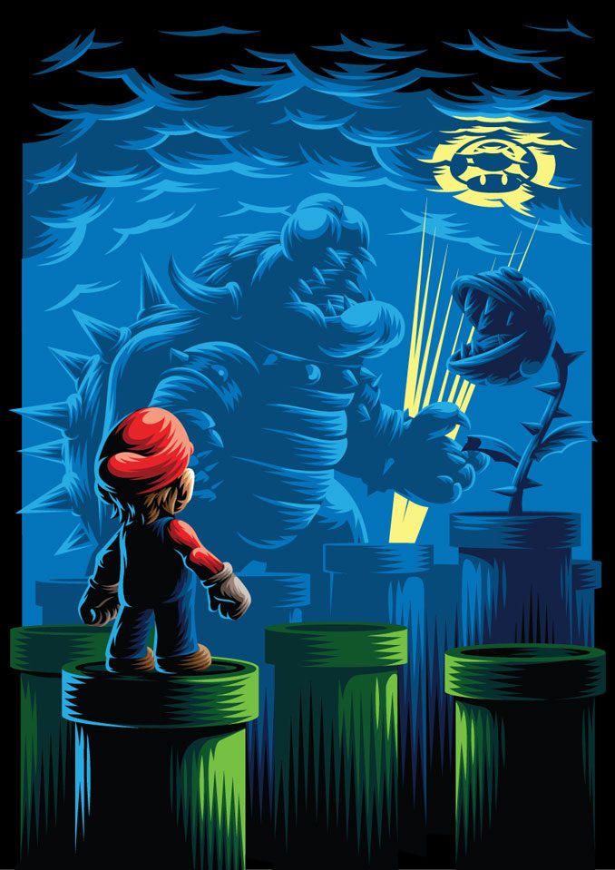 Amazing Nintendo Mario Poster
