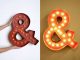 Ampersand Marquee Light