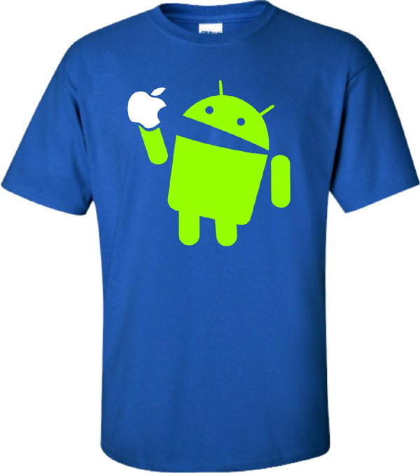 Android Eats Apple T-Shirt