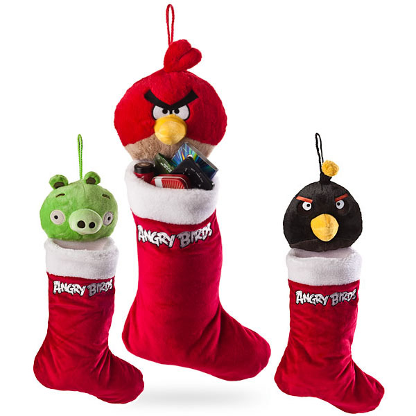 Angry Birds Holiday Stockings