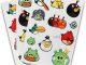 Angry Birds Reusable Wall Stickers