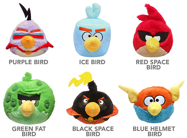 Angry Birds Space Plush