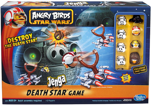 Angry Birds Star Wars Jenga Death Star Game