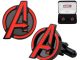 Avengers A Red Logo Stainless Steel Cufflinks