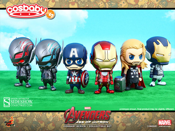 Avengers Age of Ultron Cosbaby Collectible Set