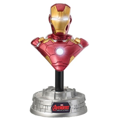 Avengers Age of Ultron Iron Man Light-Up Resin Bust Paperweight