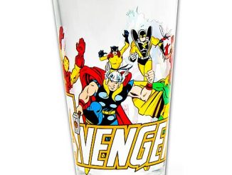Avengers Glass Toon Tumbler