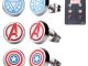 Avengers Stainless Steel Round Ear Stud Earrings 3-Pack