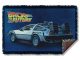 Back To The Future Delorean Woven Tapestry Blanket