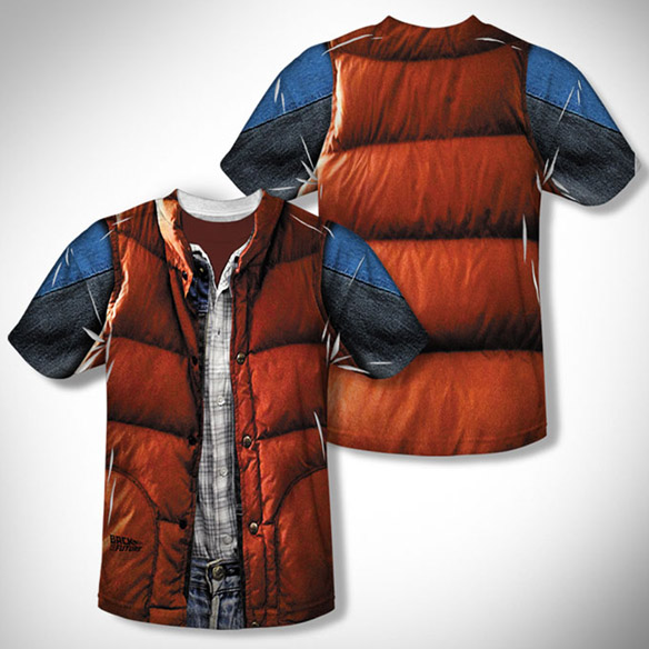 Back To The Future Marty McFly Vest Costume T-Shirt