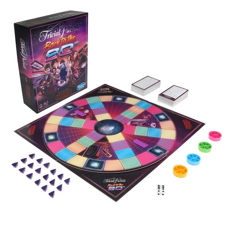 Hasbro Trivial Pursuit Game Stranger Things Back to The 80s Limited Edition for sale online 
