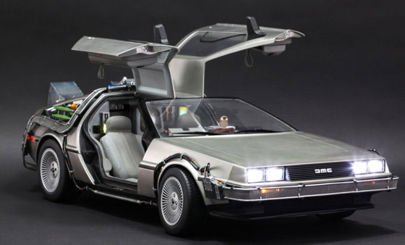 Back to the Future DeLorean Sixth-Scale Collectible Vehicle