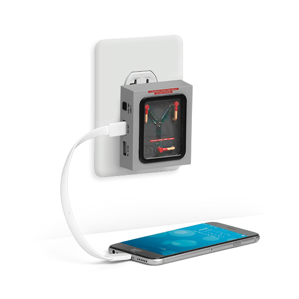Back to the Future Flux Capacitor Wall Charger