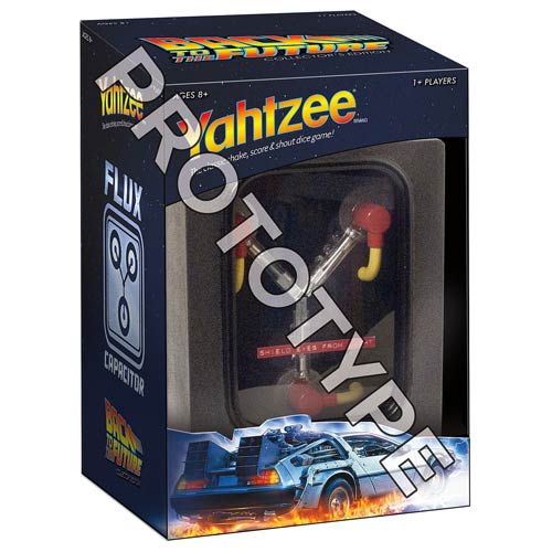 Back to the Future Light Up Yahtzee Game