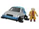 Back to the Future Part II Hovering DeLorean Time Machine Minimates Vehicle