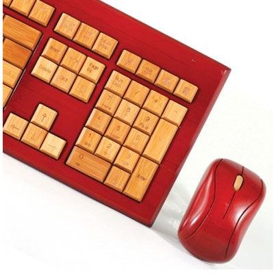 Bamboo Wireless Keyboard & Mouse 