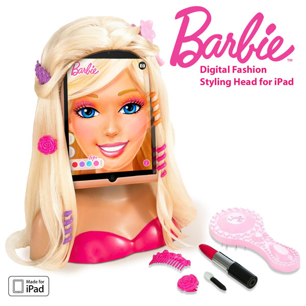 Barbie Digital Fashion Styling Head for iPad