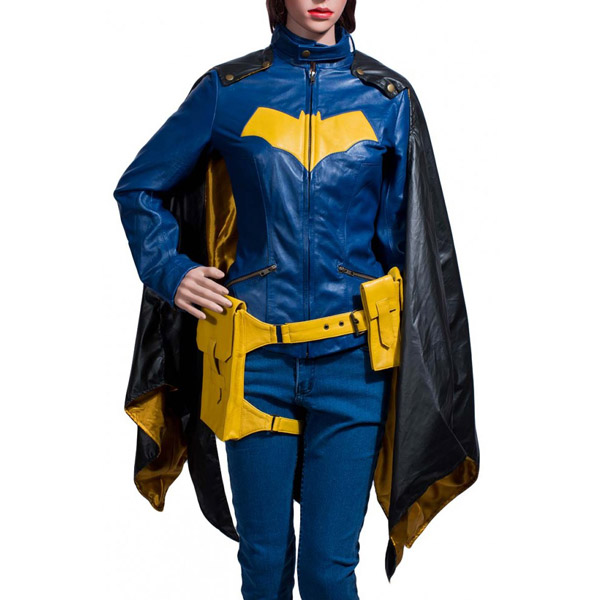 Batgirl Blue Jacket with Cape