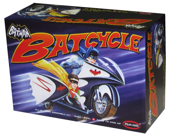 Batman 1966 TV Batcycle Model Kit