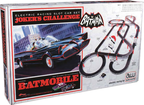 Batman 1966 TV Slot Car Race Track Set