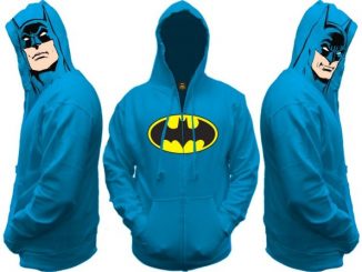 Batman All View Men's Zip Hooded Sweatshirt
