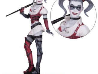 Batman Black & White Harley Quinn Statua Porcellana Paul Dini 