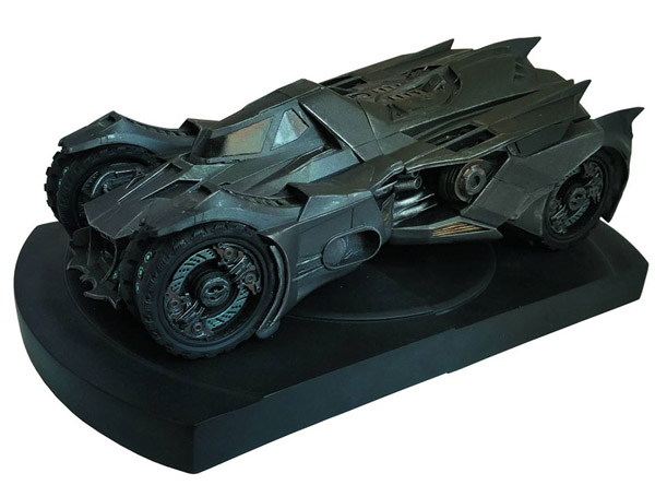 Batman Arkham Knight Batmobile Statue Bookends
