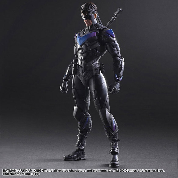 Batman Arkham Knight Nightwing Play Arts Kai Action Figure