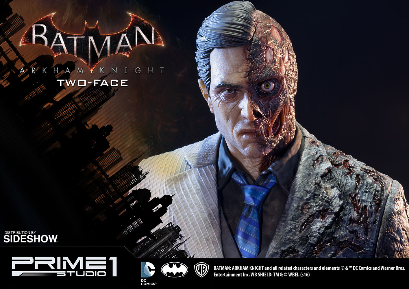 Batman Arkham Knight Two-Face Polystone Statue