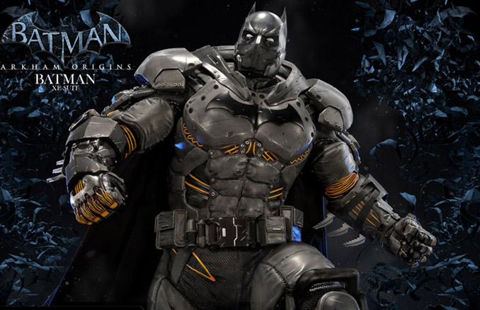 Batman: Arkham Origins Batman XE Suit Statue