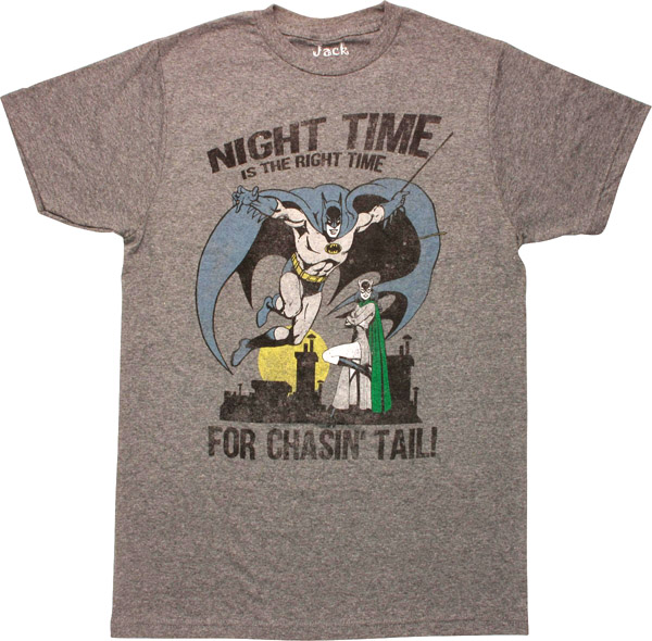 Batman Catwoman Chasin Tail T-Shirt