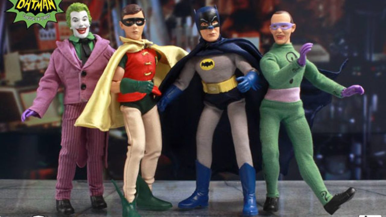Batman Classic 1966 TV Series 1 Action Figure Set
