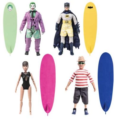 Batman Classic TV Series - Action Figure Joker Che Fa Surf | Collezionismo 15 Cm | 22 Punti Articolazioni E Carta Da Collezione